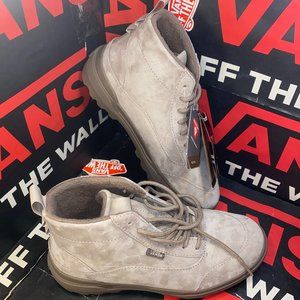 Vans Men's Tan Suede High-Top Boots